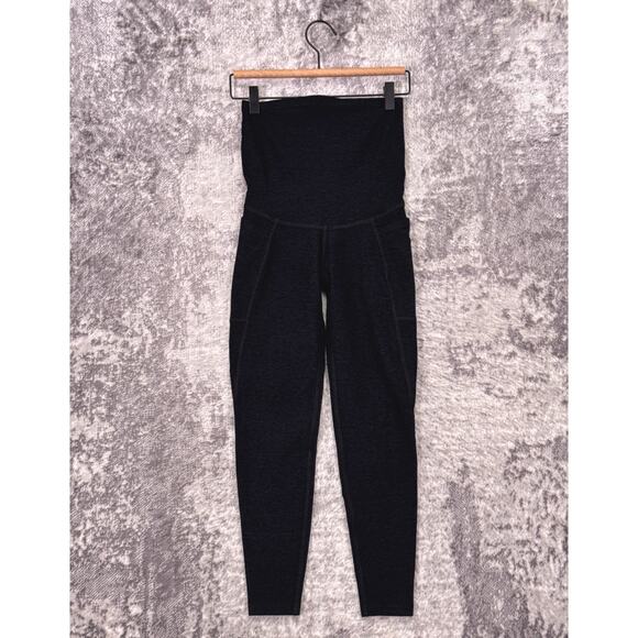 Beyond Yoga Beyond The Bump Maternity Leggings Small Womens Gray Spacedye - Picture 1 of 7